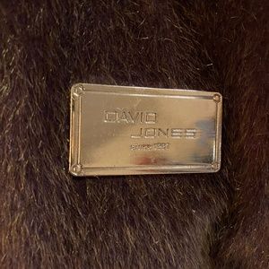 David jones chocolate hand bag